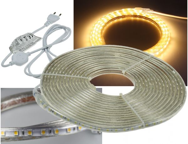 LED Stripe 10m 600 LED 60 LED/m 10W/m warmweiß