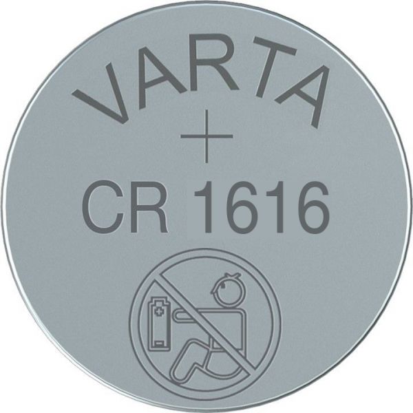CR1616 (6616) - Lithium-Knopfzelle, 3V Varta