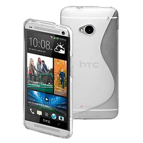 Back-Cover für HTC One (M7), transparent