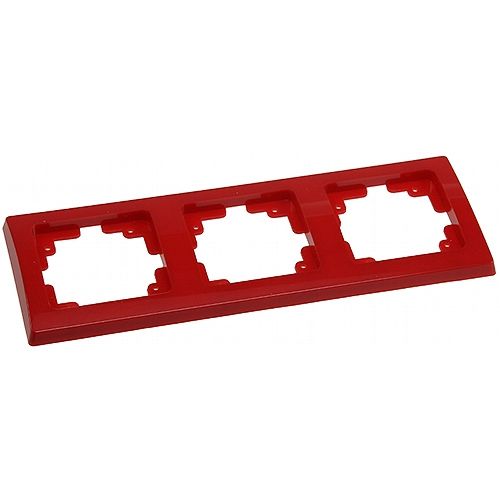 3-fach Rahmen, Delphi-Serie rot