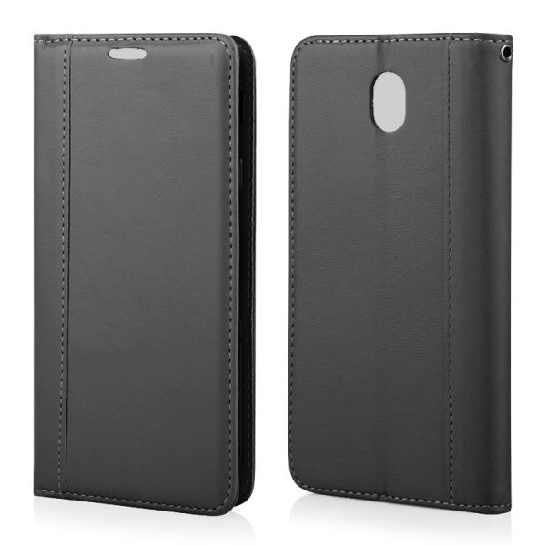 Flip Case "Elegance" für Samsung Galaxy J7 (2017) schwarz