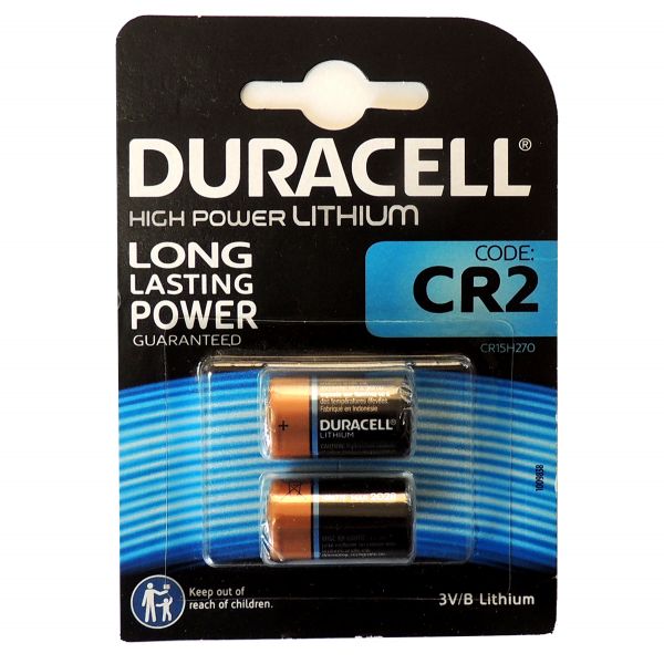Duracell High Power Lithium 3V 2 Batterien (CR2)