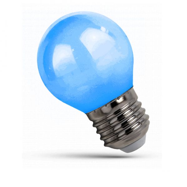 LED Birne E27, 4W Deko blau