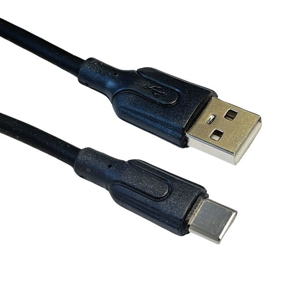 USB-A auf USB-C Ladekabel 1m schwarz
