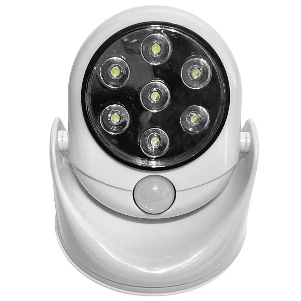 LED Nachtlicht Bewegungsmelder, Batteriebetrieb, Orientierungslicht, weiß