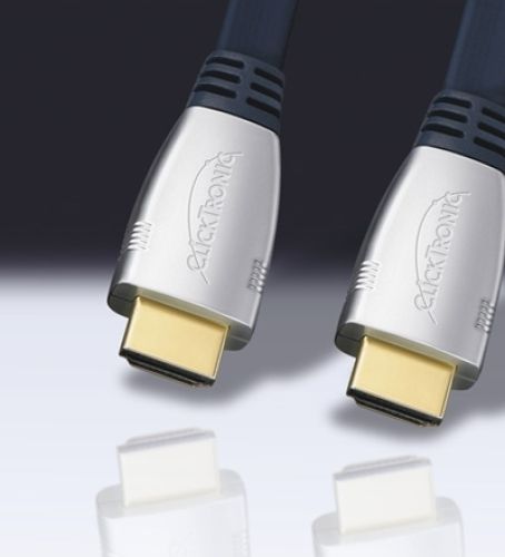 HDMI-Kabel 1.50m, Flachkabel Clicktronic