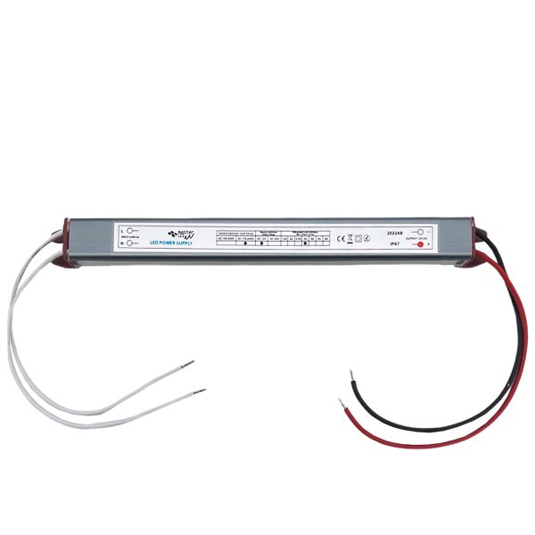 LED-Transformator Ultra Slim IP67, 24W, 12V Gleichstrom
