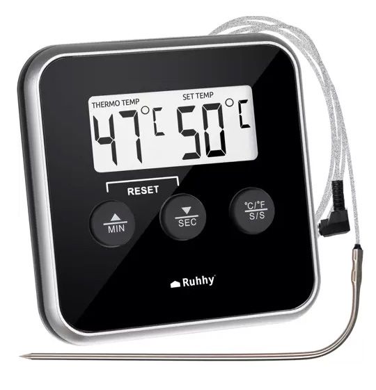 Digitales Speisen- und Küchenthermometer inkl. Fühler