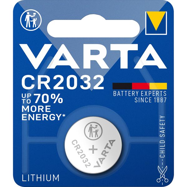 Varta Knopfzelle Lithium CR-2032