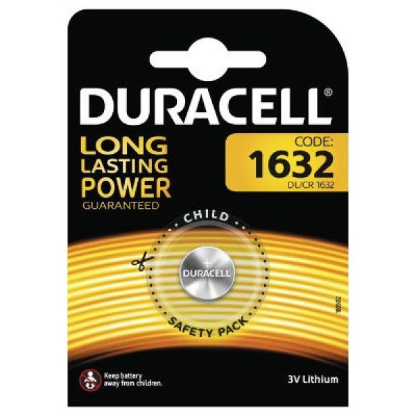 Duracell 3V Lithium 1632 Knopfzelle