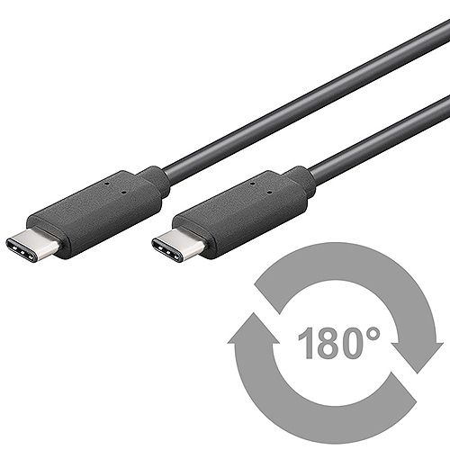 USB 3.1 Kabel, Typ CC, 0,5m Länge