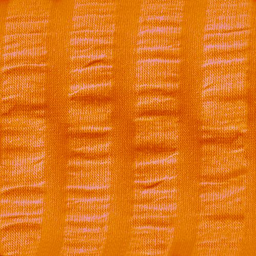 Kissenbezug Seersucker 60x80 cm, orange, Verschluss