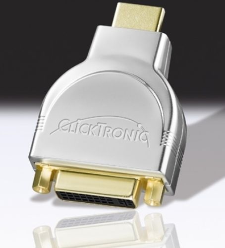HDMI-Adapter, DVI > HDMI, Clicktronic