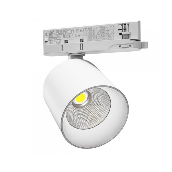 Deckenstrahler Artemida Maxi, 42W LED Licht warmweiß, weiß