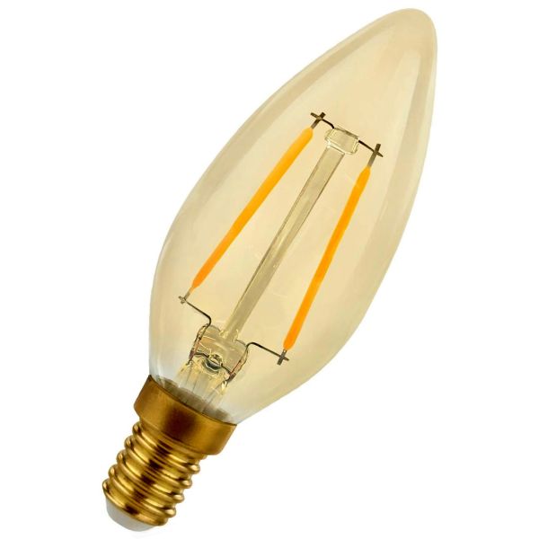 LED Kerze E14, 2W, 260lm komfort-warmweiß Filament
