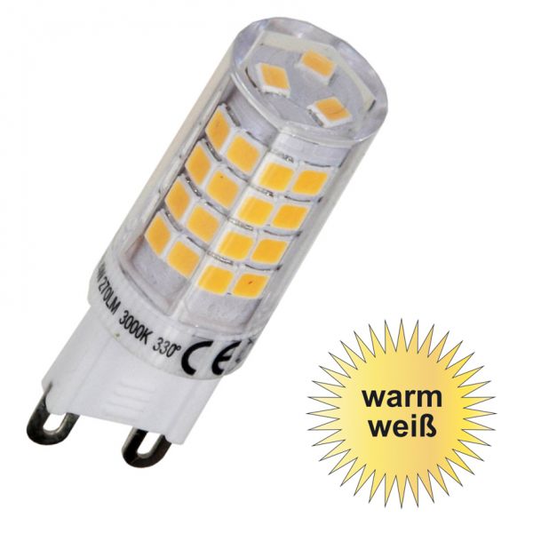 LED Lampe G9, 4W, 270lm, warmweiß