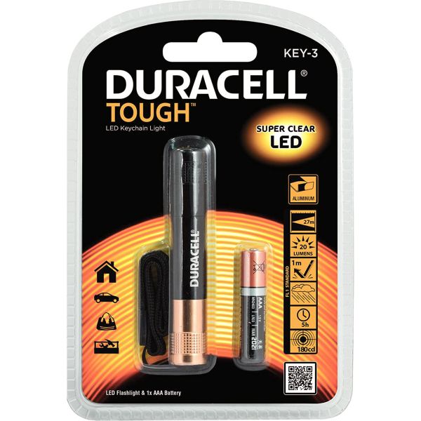 Duracell Tough Mini-Taschenlampe Key-3