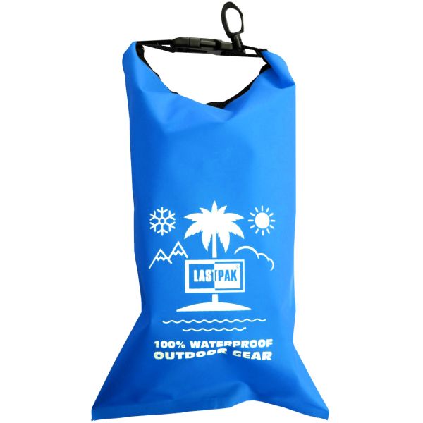 Wasserdichte Tasche 2l für Gepäck Wertsachen blau