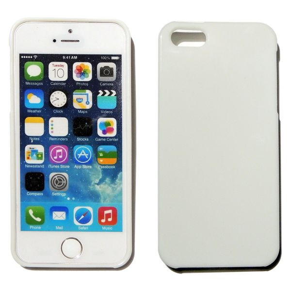 Schutzhülle Back-Cover für iPhone 5/5S white