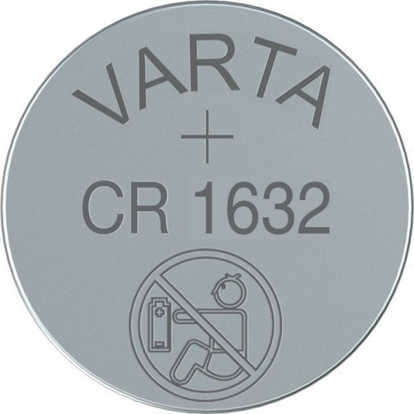 CR1632 (6632) - 3V Lithium-Knopfzelle von Varta
