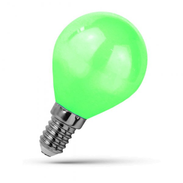 LED Birne E14, 4W Deko grün