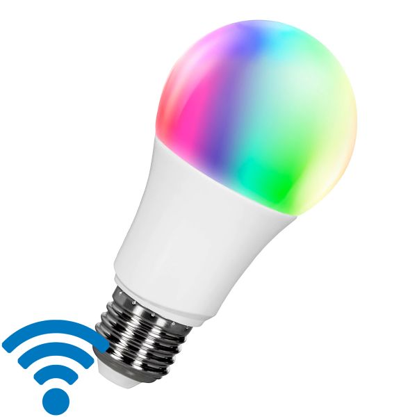 LED Birne E27, 9.5W, 806lm RGB Licht, Tint Serie