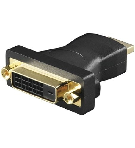 HDMI-Adapter, HDMI > DVI, Goldkontakte