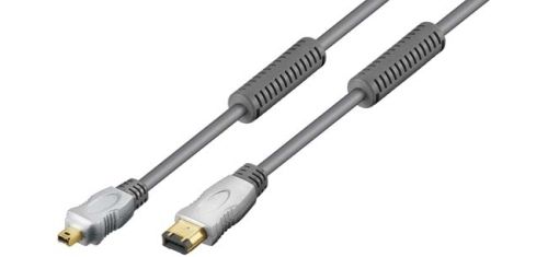 Fire-Wire-Kabel 6P4P 5m, home theater