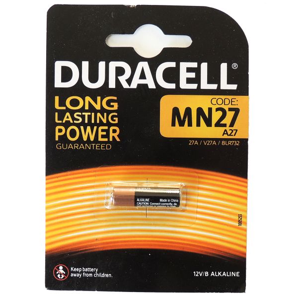 Duracell 12V Batterie - MN 27, A27, 27A, V27A, 8LR732