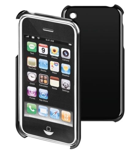 Hartschale, schwarz für iPhone 3G/3GS