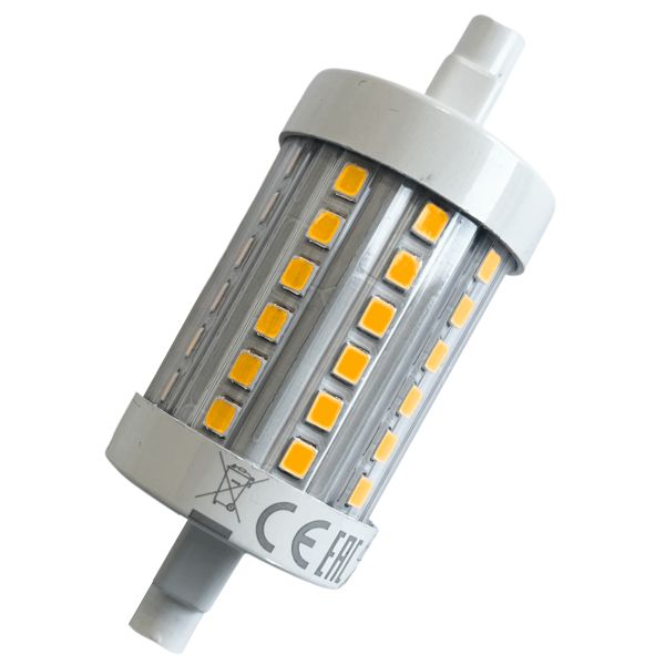 LED Stablampe R7s, 8W, 1055lm, warmweiß, 78mm